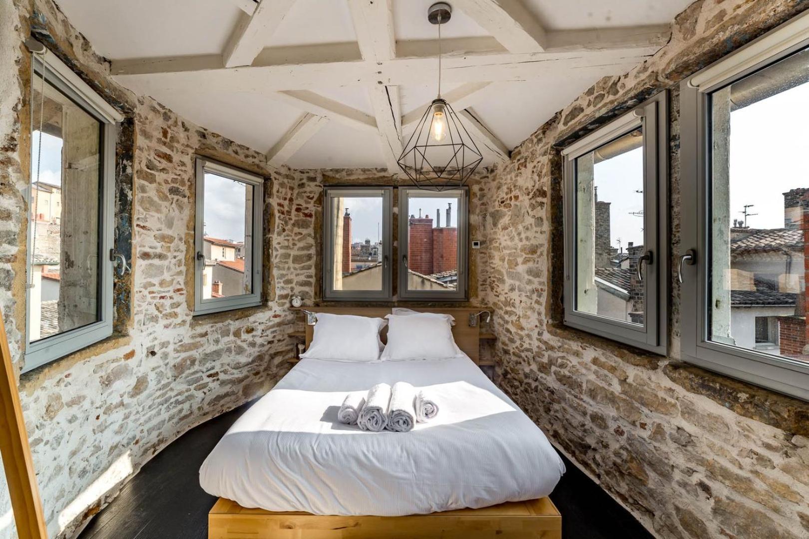 Sky'Room - Jacuzzi & Vue - Vieux Lyon Exterior foto