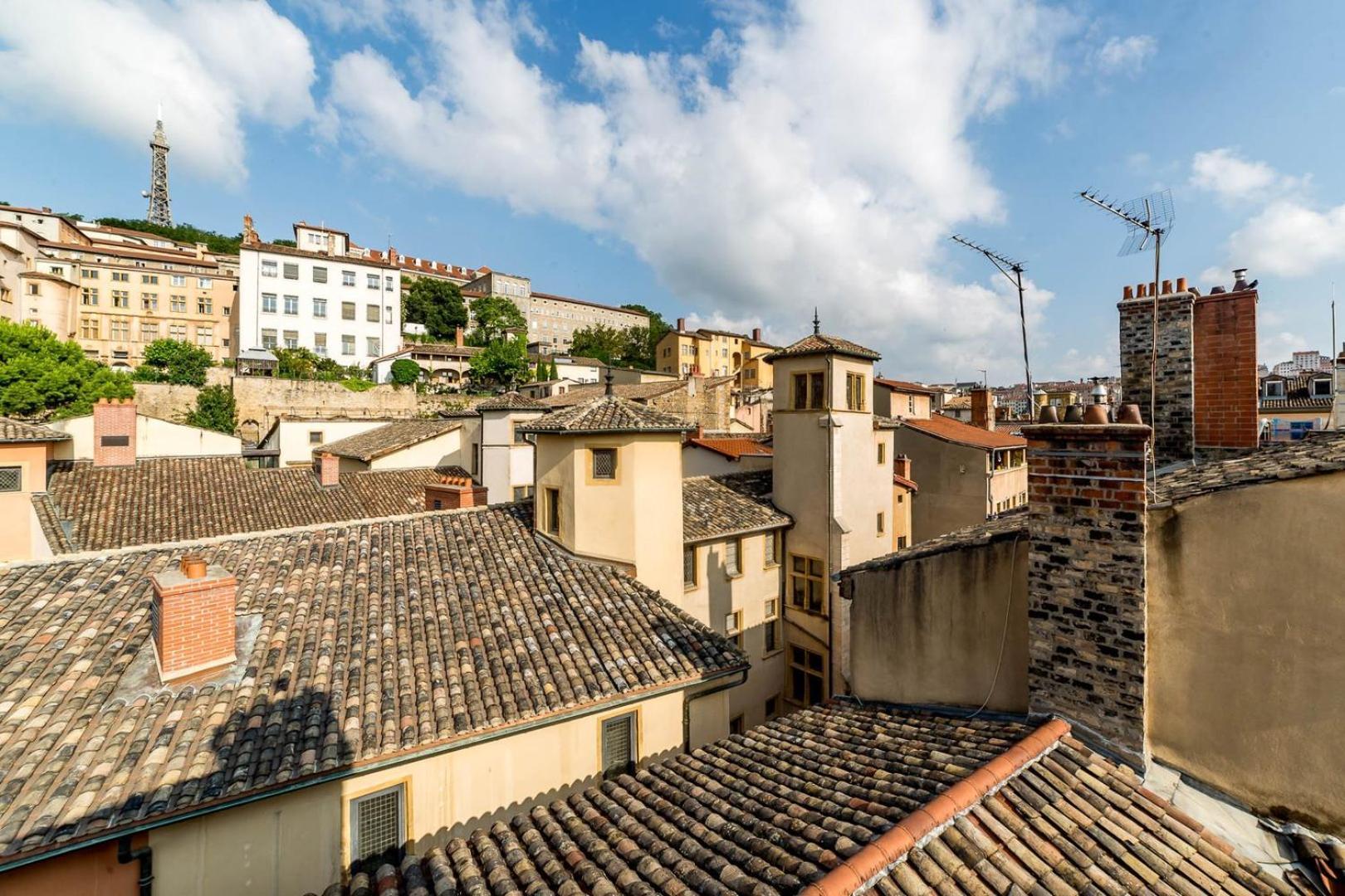 Sky'Room - Jacuzzi & Vue - Vieux Lyon Exterior foto